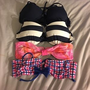 Set of 4 Gilly Hicks Swimsuits