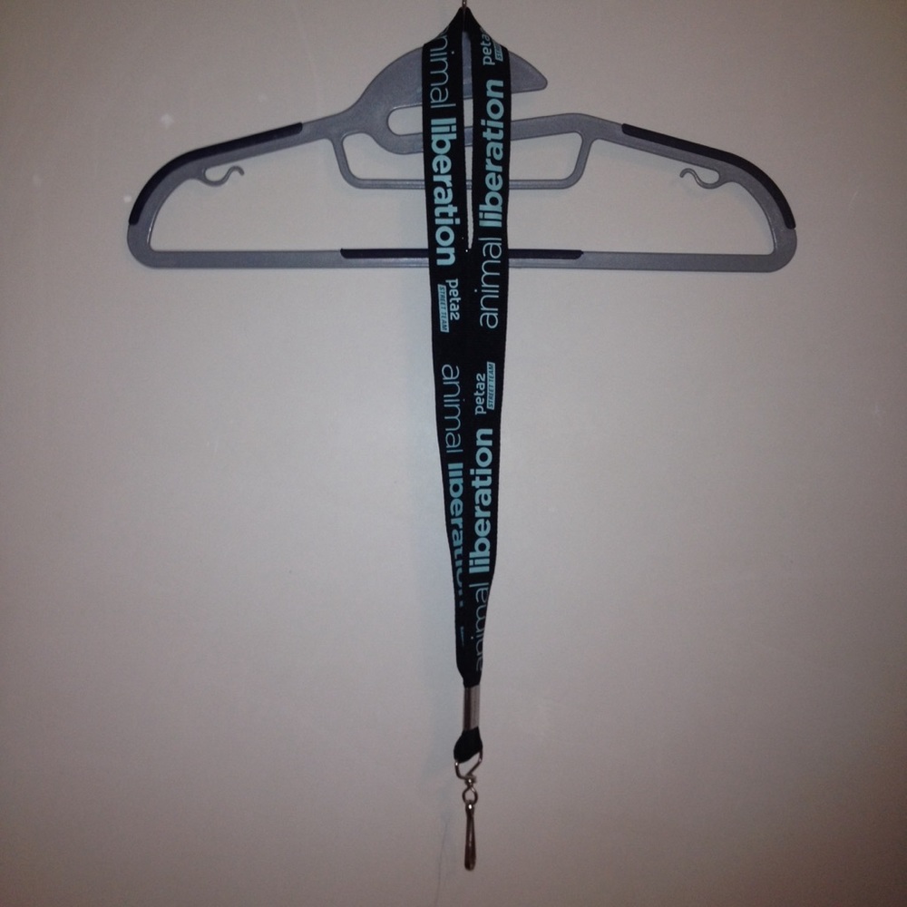 PETA Animal Liberation Lanyard