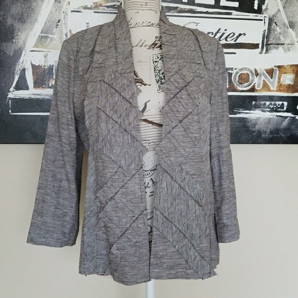 Chico's "Cross Hatch Haley" Jacket