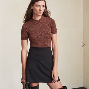 NWOT mock neck knit top