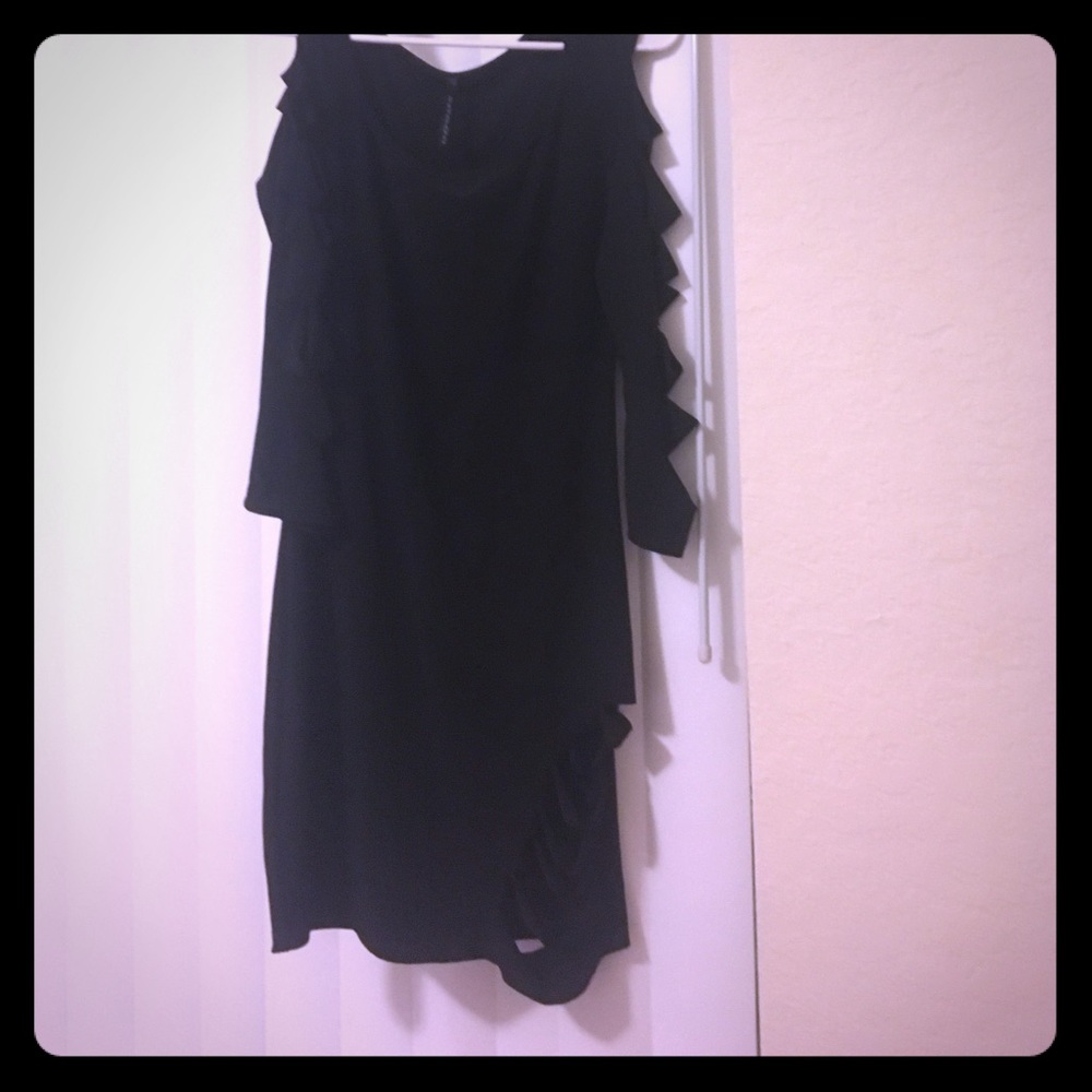 Sexy black dress