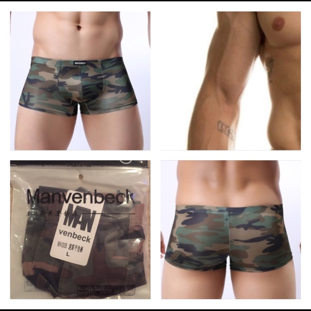 Men's Camouflage Underwear - Picture 3 of 4