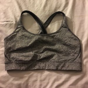 Grey VSX Sports Bra