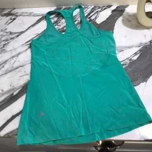 Lululemon perforated back tank 6