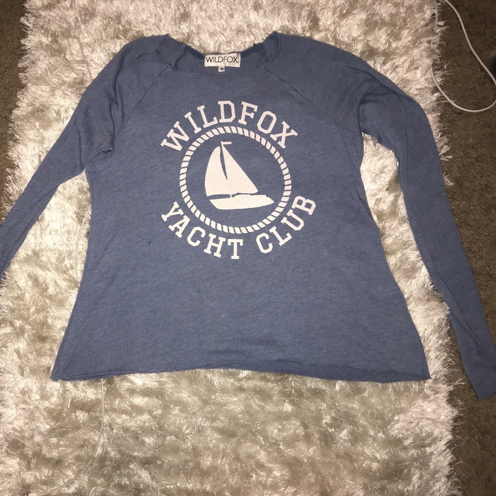 BLUE WILDFOX LONG SLEEVE