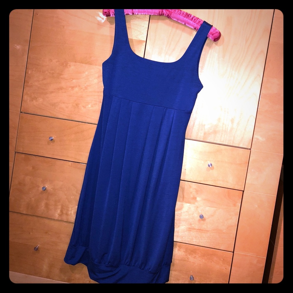 Royal blue dress