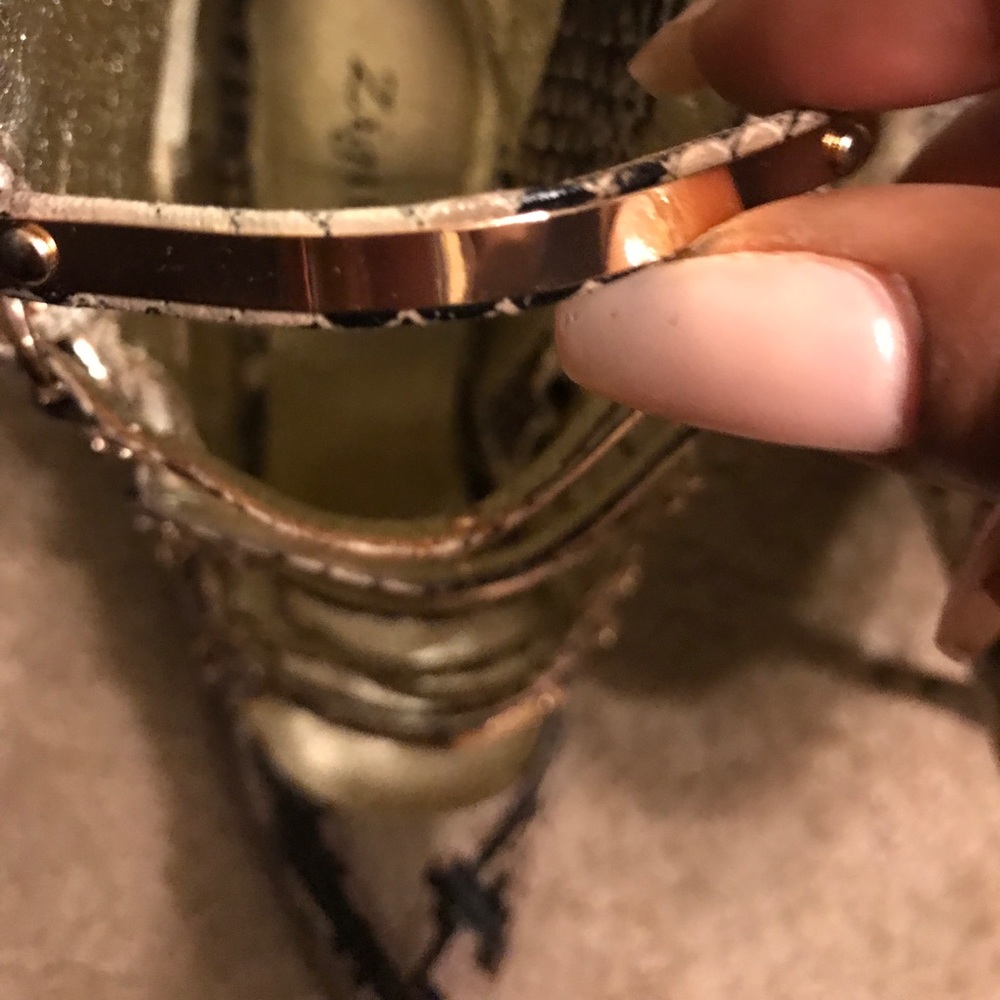 Snake Print Booties By Zigisoho From Bakers - image 5