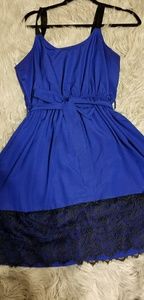 Charming Charlie blue dress