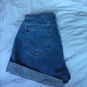 BDG mom shorts from urban outfitters