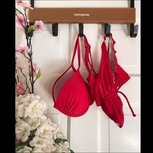 Red bikini