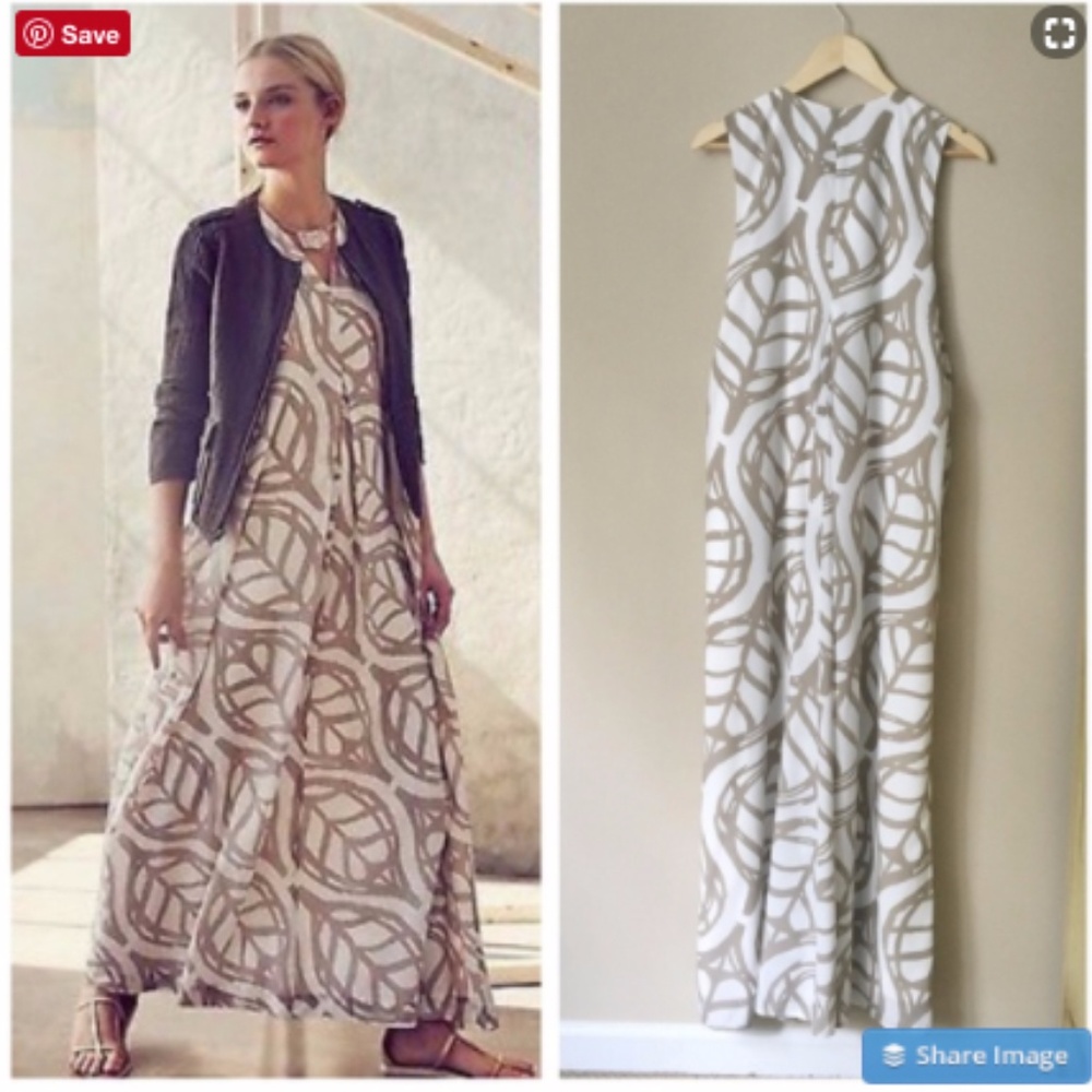 Anthropologie Pera Maxi Dress by WHIT TWO - XS