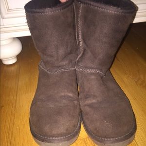 Dark chocolate UGG boots size 8