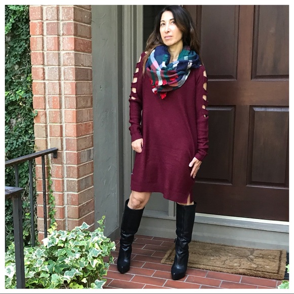 ✨LAST ONE ✨Plaid infinity scarf - Picture 4 of 5