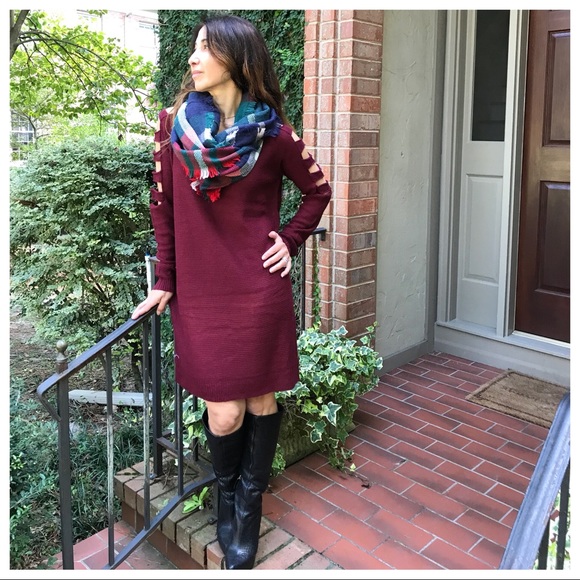 ✨LAST ONE ✨Plaid infinity scarf - Picture 5 of 5