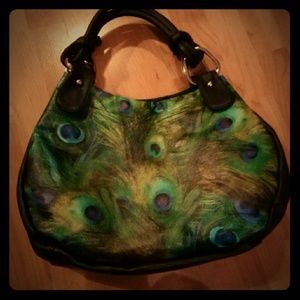 Bradford exchange Pretty as a peacock handbag