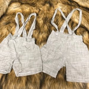 Kids overalls for beach wedding