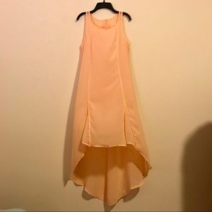 BCBGeneration Size S Peach High Low Dress BCBGeneration Size S Peach High Low Dress