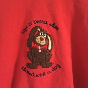 Life Is Better When Shared With A Dog Sweatshirt