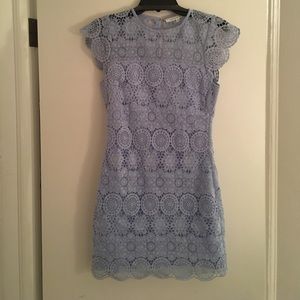 Cap sleeve lace dress-like new!