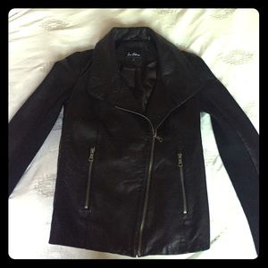 Leather jacket