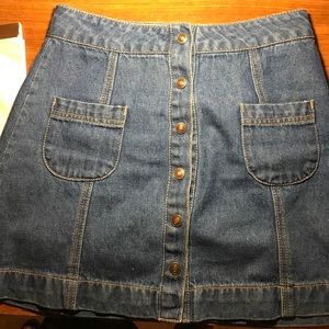 Forever 21 denim skirt
