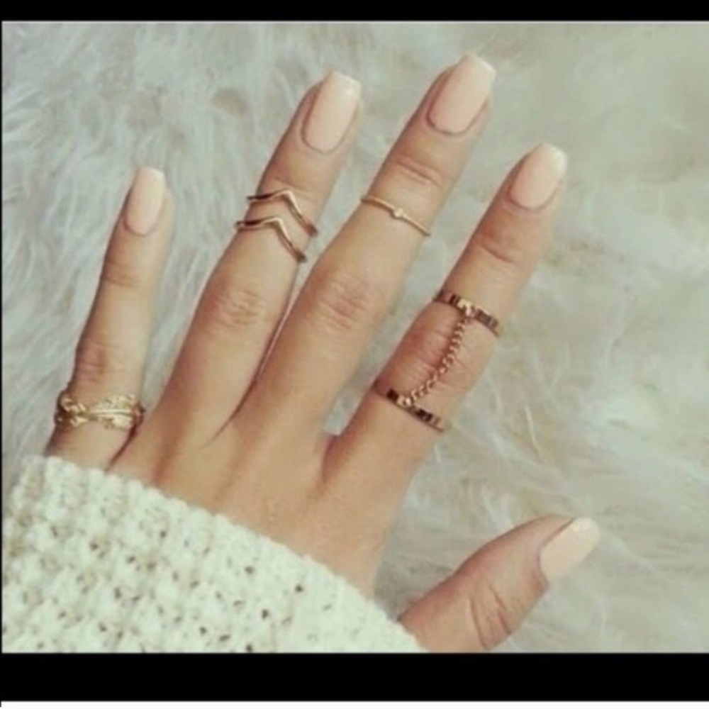 Gold plated ring set LAST ONE!!!