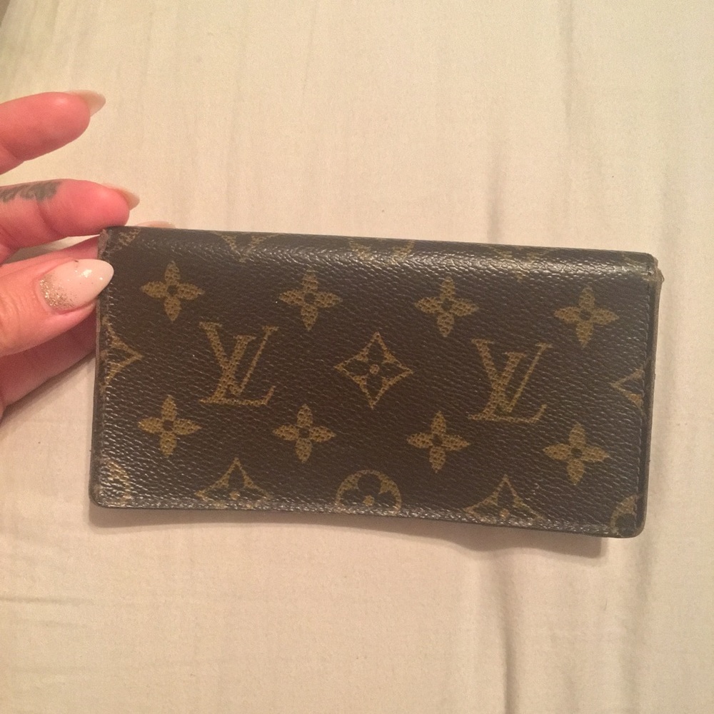 Authentic Vintage Louis Vuitton checkbook