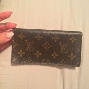 Authentic Vintage Louis Vuitton checkbook