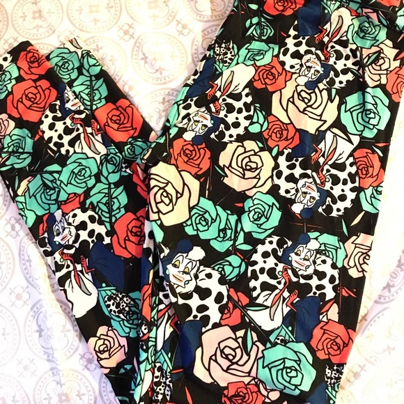 LuLaRoe Pants - Unicorn 🦄 Cruella De Vil Lularoe Leggings