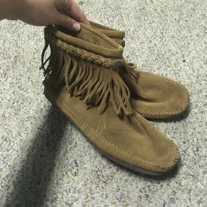 Women’s moccasin booties
