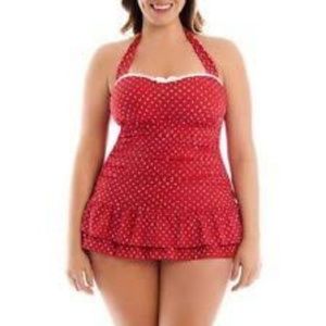 Suddenly Slim by Catalina Retro Polka Dot