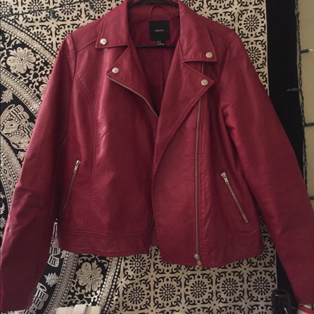 Forever 21 leather jacket