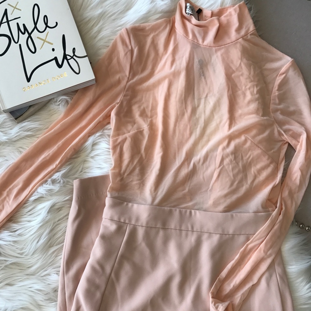 House of CB blush dress