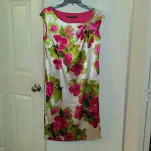 Sleeveless Floral Dress