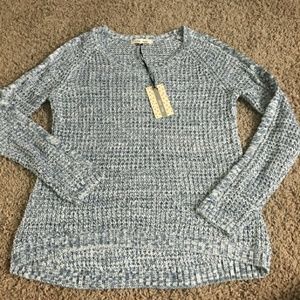 Pink Rose - light blue sweater  (NWOT) Medium