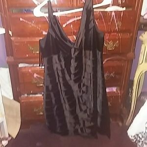 Black cocktail dress