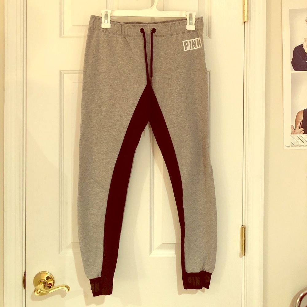 PINK Grey Gym Pant