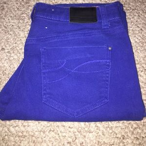 Royal Blue DKNY skinnies
