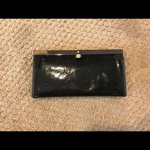 Black wallet.