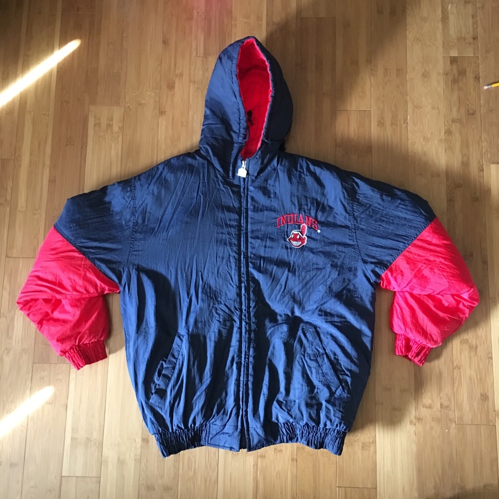MLB Cleveland Indians Starter Puffer Jacket