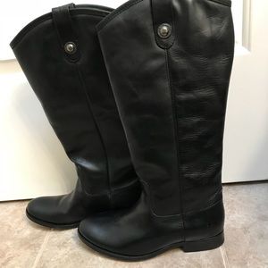 NWT Melissa Button Frye Boots Extended Calf
