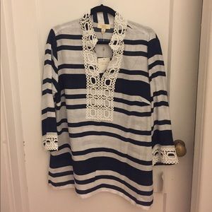 Charter Club Striped Tunic