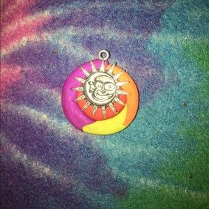 Hand-made ☀️ Sun & Moon🌙 necklace charm
