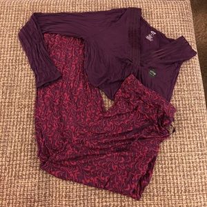 NWT pajama set