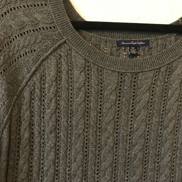 Gray Knitted Sweater - Picture 2 of 2