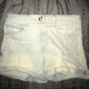 american eagle super stretch shorts