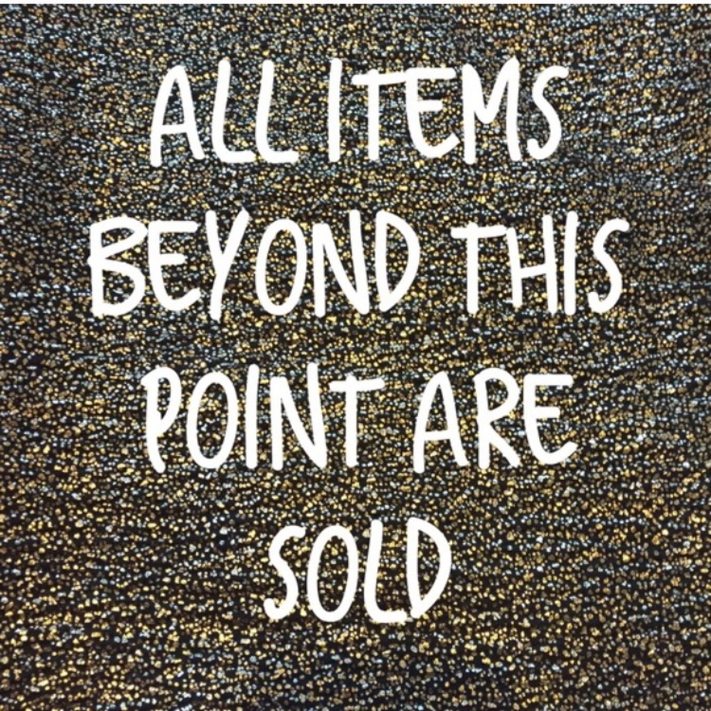 ☀️SOLD from here on down☀️