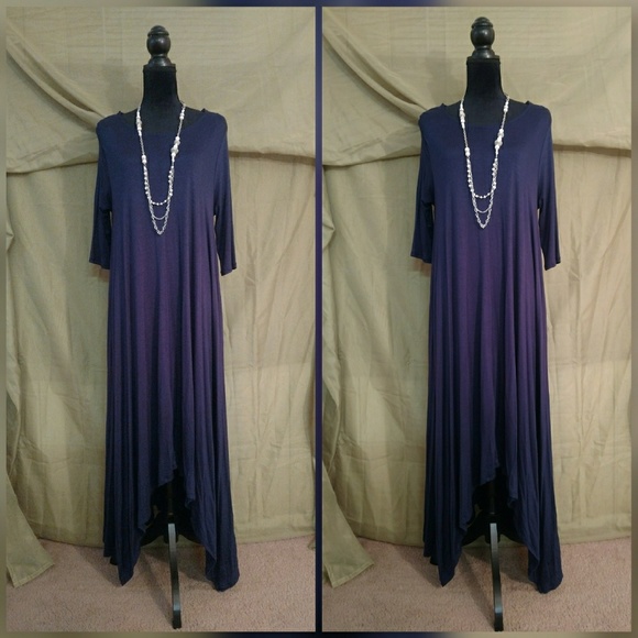 Dresses & Skirts - 🌟Long Sleeve High-low Maxi Dress🌟