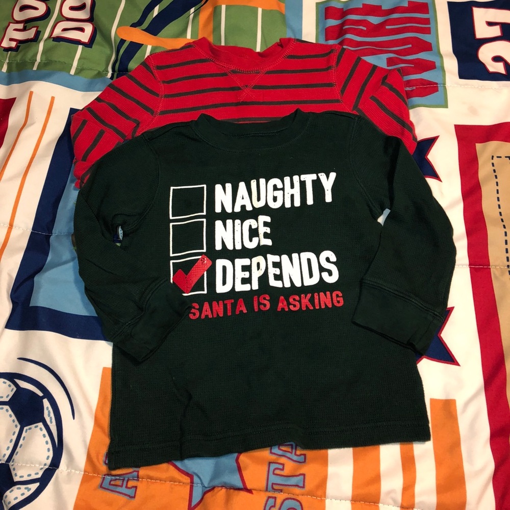 2 Long sleeve Carter’s T-shirt’s