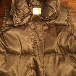 Bronze Puffer Vest